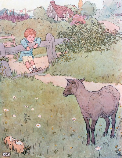 Baa, Baa, Black Sheep by Leonard Leslie Brooke